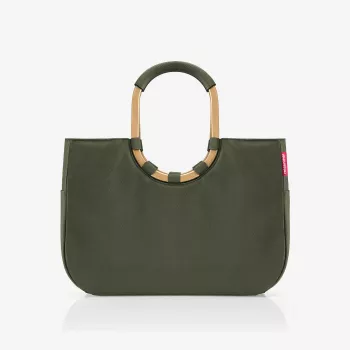 reisenthel loopshopper L bevásárlókosár, forest gold, vízlepergető, 25 L (OR5054)
