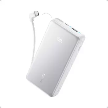 Anker Zolo 20000 mAh USB-C 22.5W fehér powerbank