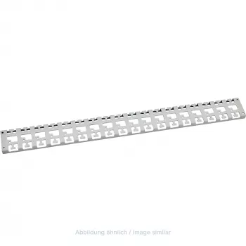 Triton 19 inch kábelmenedzsment sín kerethez, 1000 mm mély szekrényhez, szürke