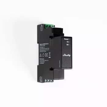 Shelly Pro Modbus Add-on RS485, DIN-sín kiegészítő