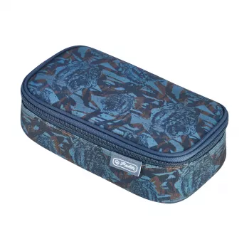 herlitz be.bag beatBox tolltartó Camo Tiger, poliészter, XXL cipzáras főrekesz