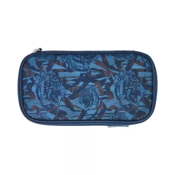herlitz be.bag beatBox tolltartó Camo Tiger, poliészter, XXL cipzáras főrekesz