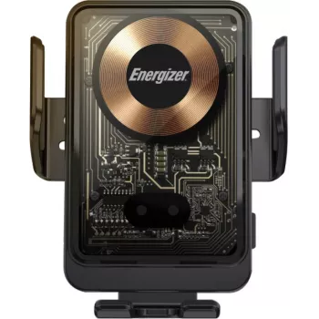 Energizer ECA008 Qi vezeték nélküli autós töltő, 15W, fekete