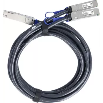 BlueLAN Juniper QDD-2X200G-1M kompatibilis 400G QSFP-DD breakout-DAC-kábel 1m AWG26