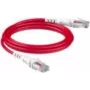 PatchSee Cat6a U/UTP patch kábel RJ45, 9,7 m, piros