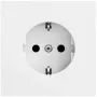 GIRA 418872 SCHUKO aljzat System 70, tisztafehér