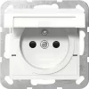 GIRA 448827 Socket Outlet with Earth Pin, KD + SH, Sys
