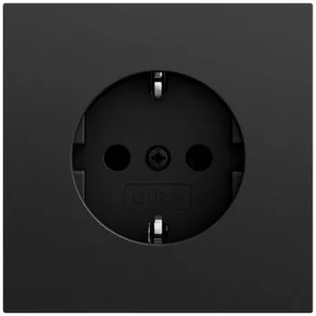 GIRA 418874 SCHUKO csatlakozóaljzat System 70 fekete