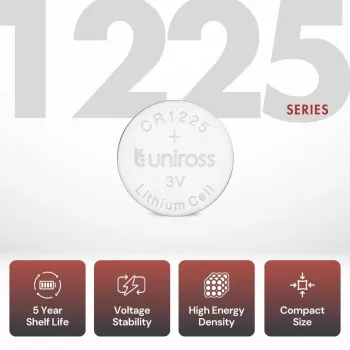 Uniross CR1225 lítium gombelem 3V - SP5 általános elem