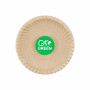 Gogreen Go Green komposztálható cukornád tányérok Ø15 cm, 10 db