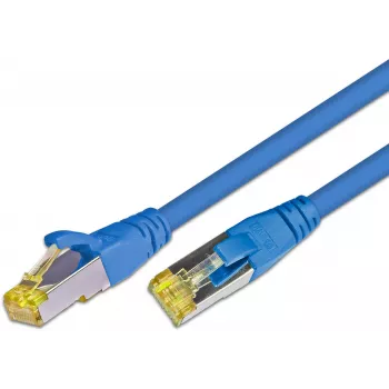 Wirewin Cat6a S/FTP patchkábel, 0,5 m, kék