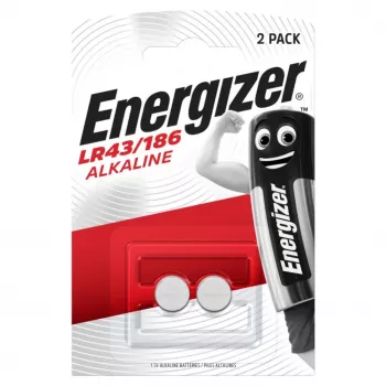 Energizer LR43 alkáli gombelem, 2 db