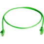 Telegärtner Cat6 U/UTP patchkábel, 0,5 m, zöld