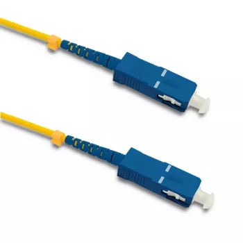 Qoltec optikai patchkábel SC/UPC–SC/UPC egymódusú szimplex, 3 m