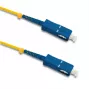Qoltec optikai patchkábel SC/UPC–SC/UPC egymódusú szimplex, 3 m