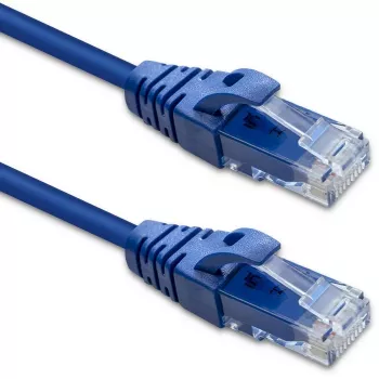 Qoltec Cat6 U/UTP patchkábel RJ45, 1 m, arany