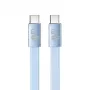 TB USB 2.0 kábel USB-C–USB-C, 1 m, 60 W, kék