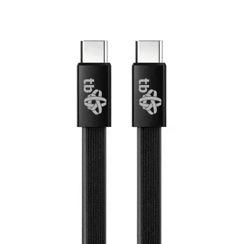 TB USB 2.0 kábel USB-C–USB-C, 1 m, 60 W, fekete