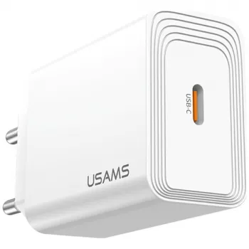 Usams T69 töltő 20W USB-C fehér