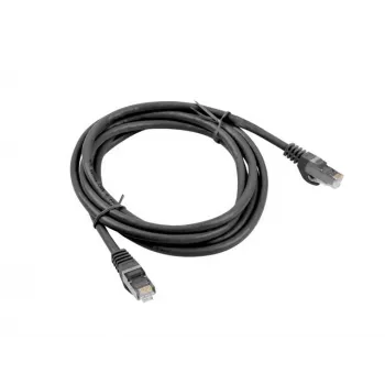 Lanberg Cat6 F/UTP patchkábel RJ45, 0,5 m, fekete