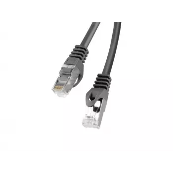 Lanberg Cat6 F/UTP patchkábel RJ45, 0,5 m, fekete