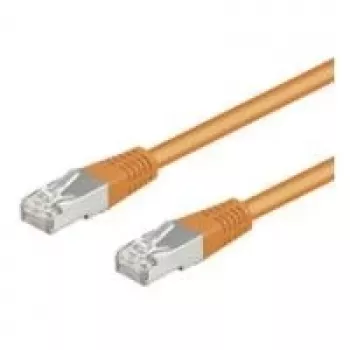 Goobay Cat5e F/UTP patch kábel RJ45, 1 m, narancssárga