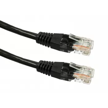 TB Cat5e U/UTP patchkábel RJ45, 2 m, fekete