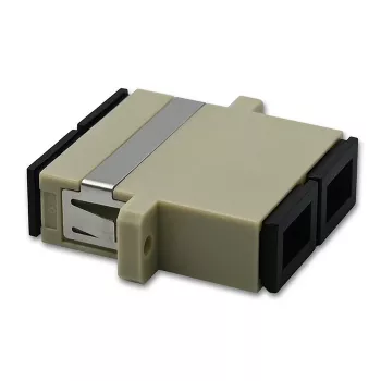 Qoltec optikai adapter SC/UPC, duplex, többmódusú (54141)
