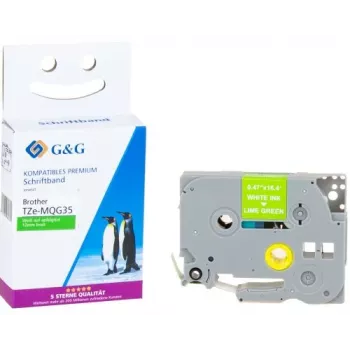 G&G címkézőszalag Brother TZe-MQG35 kompatibilis