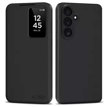 Tech-Protect Smart Wallet tok Samsung Galaxy S26 FE, matt fekete