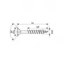 SPAX univerzális csavarok T20 5x120 200 db