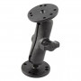 RAM Mounts RAM-B-101U-CIP1 tartó 2x RAM-B-202-vel, csomagolatlan