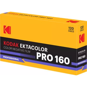 Kodak Ektacolor Pro 160 120 fényképezőgép-film, 5 darabos csomag