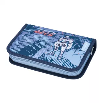 herlitz Tech Mech tolltartó, 31 részes poliészterből, méretek: (sz)205 x (m)140 x (ma)38 mm, 2 fedél