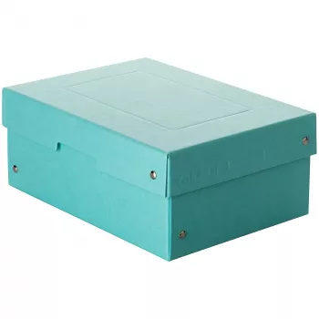 FALKEN PURE tárolódoboz 1250 lap pasztellkék 18,0 x 25,0 x 10,0 cm