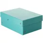 FALKEN PURE tárolódoboz 1250 lap pasztellkék 18,0 x 25,0 x 10,0 cm