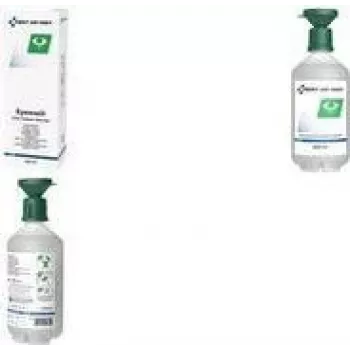 FIRST AID ONLY seb- és szemöblítő palack, 500 ml, steril 0,9%-os sóoldat