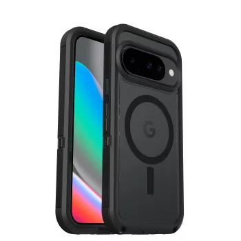 OtterBox Defender XT Clear tok Google Pixel 10 / 10 Pro készülékhez, fekete