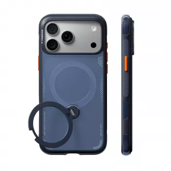 TORRAS Ostand Q3 Air – tok iPhone 18 Pro / 17 Pro készülékhez, MagSafe-kompatibilis (deep blue)