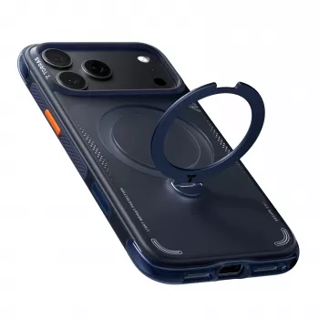 TORRAS Ostand Q3 Air – tok iPhone 18 Pro / 17 Pro készülékhez, MagSafe-kompatibilis (deep blue)