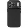 Decoded Leather Backcover – bőrtok iPhone 18 Pro / 17 Pro készülékhez, MagSafe-kompatibilis (fekete)