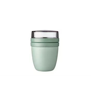 Mepal Ellipse tárolódoboz 0,5 + 0,2 l, Nordic Sage