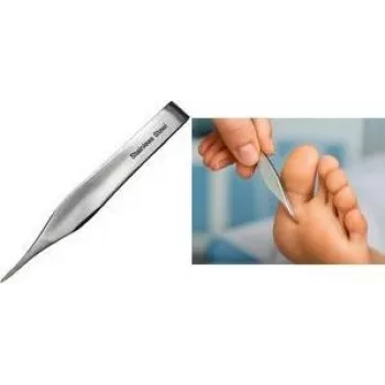 FIRST AID ONLY szálkacsipesz, 144 mm, ezüst, rozsdamentes acélból, finom fogó- és tartómunkákhoz