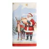 PAPSTAR Dear Santa 37224 asztalterítő fehér 120,0 x 180,0 cm