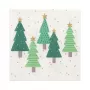PAPSTAR „Winter Trees” karácsonyi szalvéta 330 x 330 mm, nyomott, 1/4 hajtás, 3 rétegű