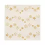 PAPSTAR „Golden Snowflakes” karácsonyi szalvéta 330 x 330 mm, nyomott, 1/4 hajtás, 3 rétegű