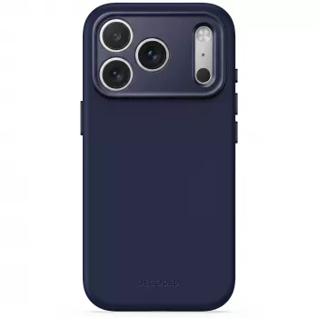Decoded AntiMicrobial szilikon hátlap tok iPhone 18 Pro / 17 Pro készülékhez, MagSafe, Atlantic Blue