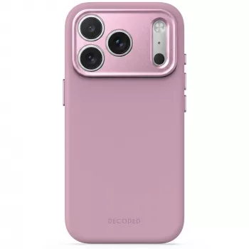 Decoded AntiMicrobial szilikon hátlap tok iPhone 18 Pro Max / 17 Pro Max készülékhez, MagSafe, Rose Quartz