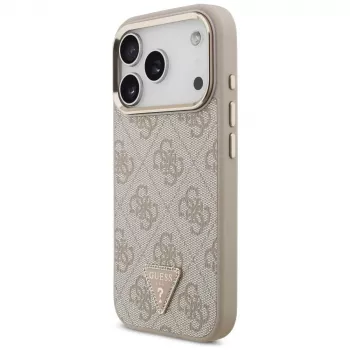 Guess 4G Triangle Logo MagSafe tok iPhone 18 Pro / 17 Pro készülékhez, rózsearany