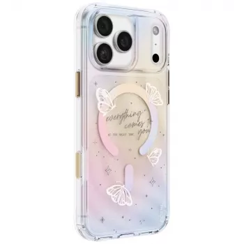 UNIQ Coehl Ellie tok iPhone 18 Pro Max / 17 Pro Max-hoz, mágneses töltés, Prism Bloom